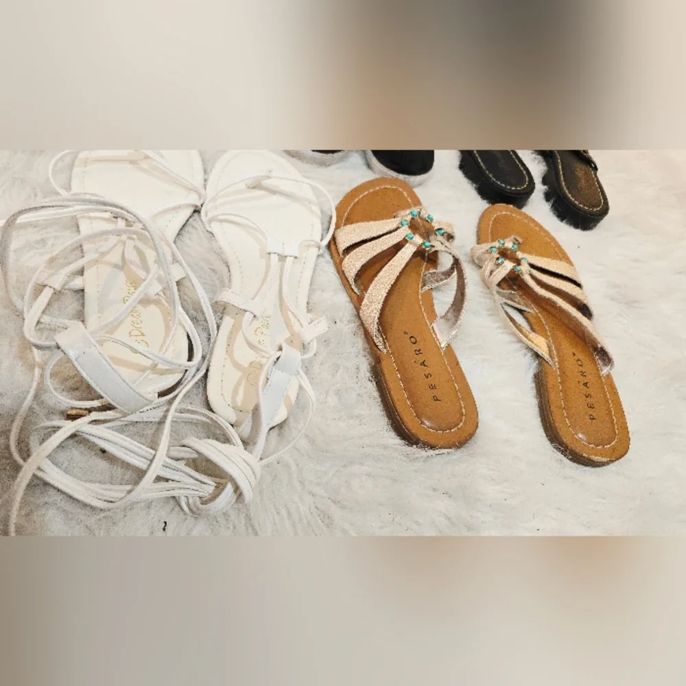 🔥 US Size 9 Bundle of 5 Pairs Women's Shoes - Flats, - Picture 15 of 16